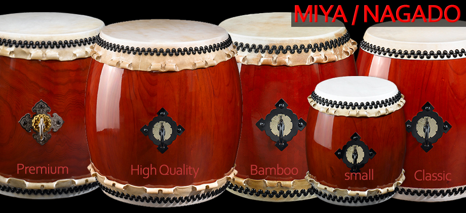 Nagado Taiko drums for sale from KAISER DRUMS - worldwide shipping